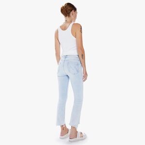 MOTHER insider crop step fray smooth sailing 26